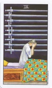 9 of Swords: Mars in Gemini: Weaponizing Mental Sharpness - 17 9 of Swords - Rider-Waite-Smith Tarot