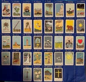 TaroticallySpeaking - Lenormand Grand Tableau