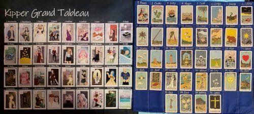 TaroticallySpeaking - Lenormand and Kipper Grand Tableau