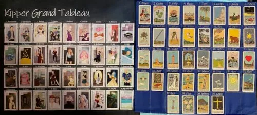 TaroticallySpeaking - Lenormand and Kipper Grand Tableau