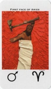 2 of Wands: Mars in Aries: The Adventure Begins - 2 First Decan of Aries - Mars in Aries - Picatrix Decans
