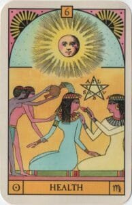 8-9-10 of Pentacles: Sun-Venus-Mercury in Virgo Decans: Discernment Materialized - 8 Sun in Virgo - Health - Oracle of the Radiant Sun