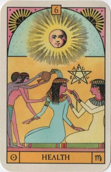 8-9-10 of Pentacles: Sun-Venus-Mercury in Virgo Decans: Discernment Materialized - 17 Sun in Virgo - Health - Oracle of the Radiant Sun
