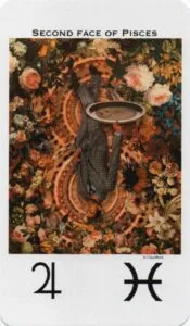 8-9-10 of Cups: Saturn-Jupiter-Mars in Pisces Decans: Dissolving Delusions and Detachment - 24 Pisces Decan 2 - Jupiter in Pisces - Picatrix Decans Deck