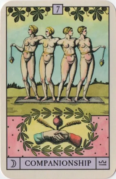 Moon in Libra - Companionship - Oracle of the Radiant Sun