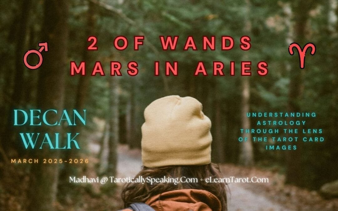 2 of Wands - Mars in Aries