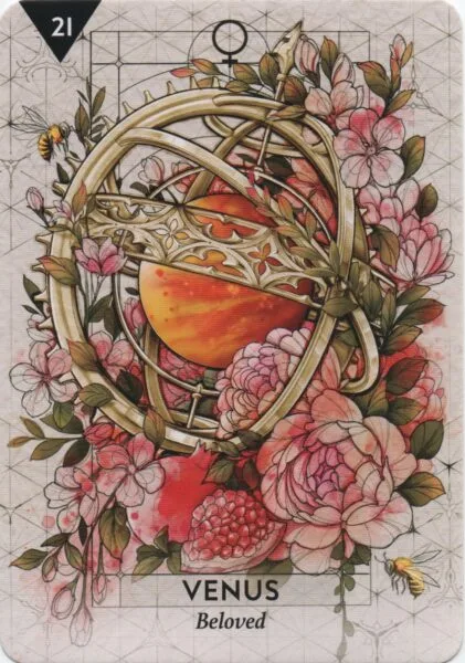 2-3-4 of Cups - Venus-Mercury-Moon in Cancer Decans - Exploring Emotional Security - 10 Venus - Beloved - Oracle of the Radiant Sun