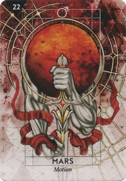 Mars - Motion - StarCodes Astro Oracle Deck