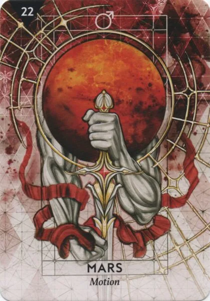 Mars - Motion - StarCodes Astro Oracle Deck