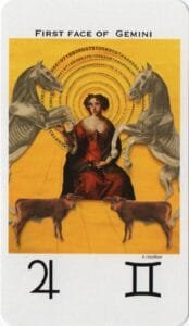 Gemini 1 - Picatrix Decans Deck