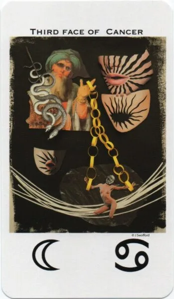 2-3-4 of Cups - Venus-Mercury-Moon in Cancer Decans - Exploring Emotional Security - 36 Cancer 3 - Moon in Cancer - Picatrix Decans