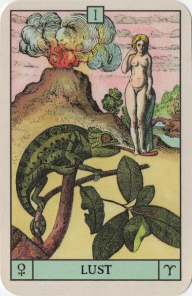 4 of Wands: Venus in Aries: Celebrate the Successful Union - 13 Venus in Aries - Lust