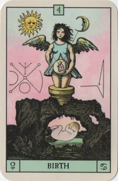 2-3-4 of Cups - Venus-Mercury-Moon in Cancer Decans - Exploring Emotional Security - 15 Venus in Cancer - Birth - Oracle of the Radiant Sun