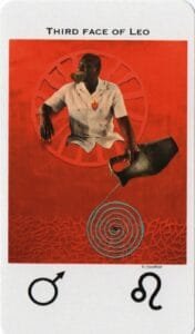 5-6-7 of Wands - Saturn-Jupiter-Mars in Leo Decans: Three Kings Breaking Cycles - 18 Leo 3 - Mars in Leo - Picatrix Decans