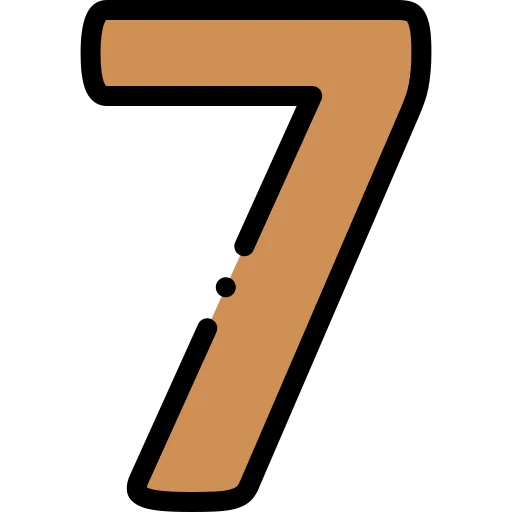 7 - seven