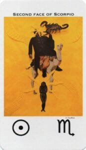 Scorpio 2 - Sun in Scorpio - Picatrix Decans Deck
