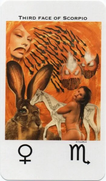 Scorpio 3 - Venus in Scorpio - Picatrix Decans Deck