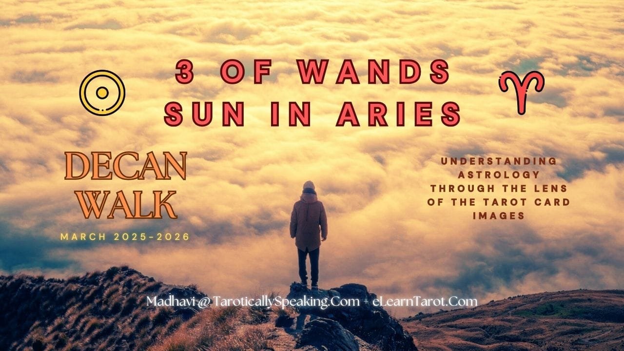 3 of Wands: Sun in Aries: Slay The Dragon