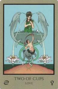 2 of Cups - Love - Telos Tarot