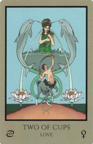 2-3-4 of Cups - Venus-Mercury-Moon in Cancer Decans - Exploring Emotional Security - 9 2 of Cups - Love - Telos Tarot