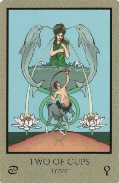 2-3-4 of Cups - Venus-Mercury-Moon in Cancer Decans - Exploring Emotional Security - 9 2 of Cups - Love - Telos Tarot