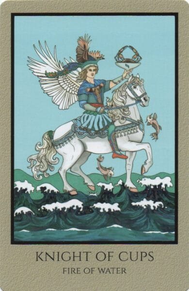 King of Swords - Fire of Water - Telos Tarot