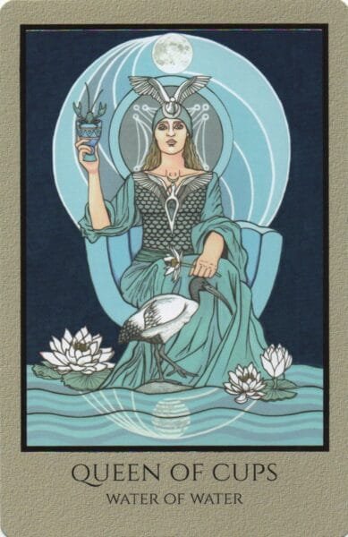 2-3-4 of Cups - Venus-Mercury-Moon in Cancer Decans - Exploring Emotional Security - 60 Queen of Cups - Telos Tarot