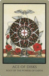 2 of Wands: Mars in Aries: The Adventure Begins - 21 Ace of Pentacles - Telos Tarot