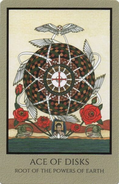 5 of Pentacles: Mercury in Taurus: Resisting Material Changes - 26 Ace of Pentacles - Telos Tarot
