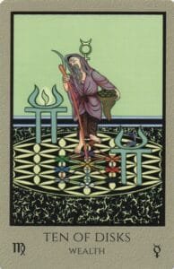 10 of Pentacles - Wealth - Telos Tarot