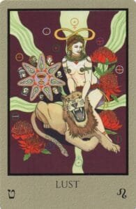 Lust - Strength - Telos Tarot
