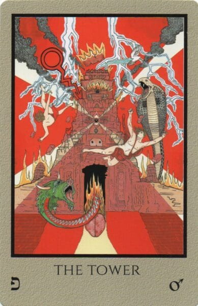 The Tower - Telos Tarot