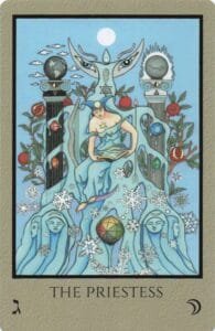 The High Priestess - Telos Tarot