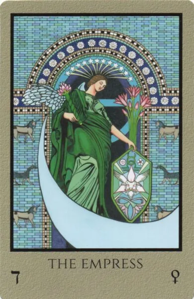 2-3-4 of Cups - Venus-Mercury-Moon in Cancer Decans - Exploring Emotional Security - 14 The Empress - Telos Tarot