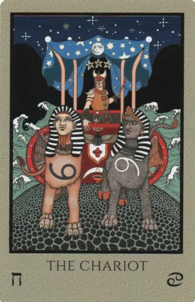 2-3-4 of Cups - Venus-Mercury-Moon in Cancer Decans - Exploring Emotional Security - 6 The Chariot - Telos Tarot