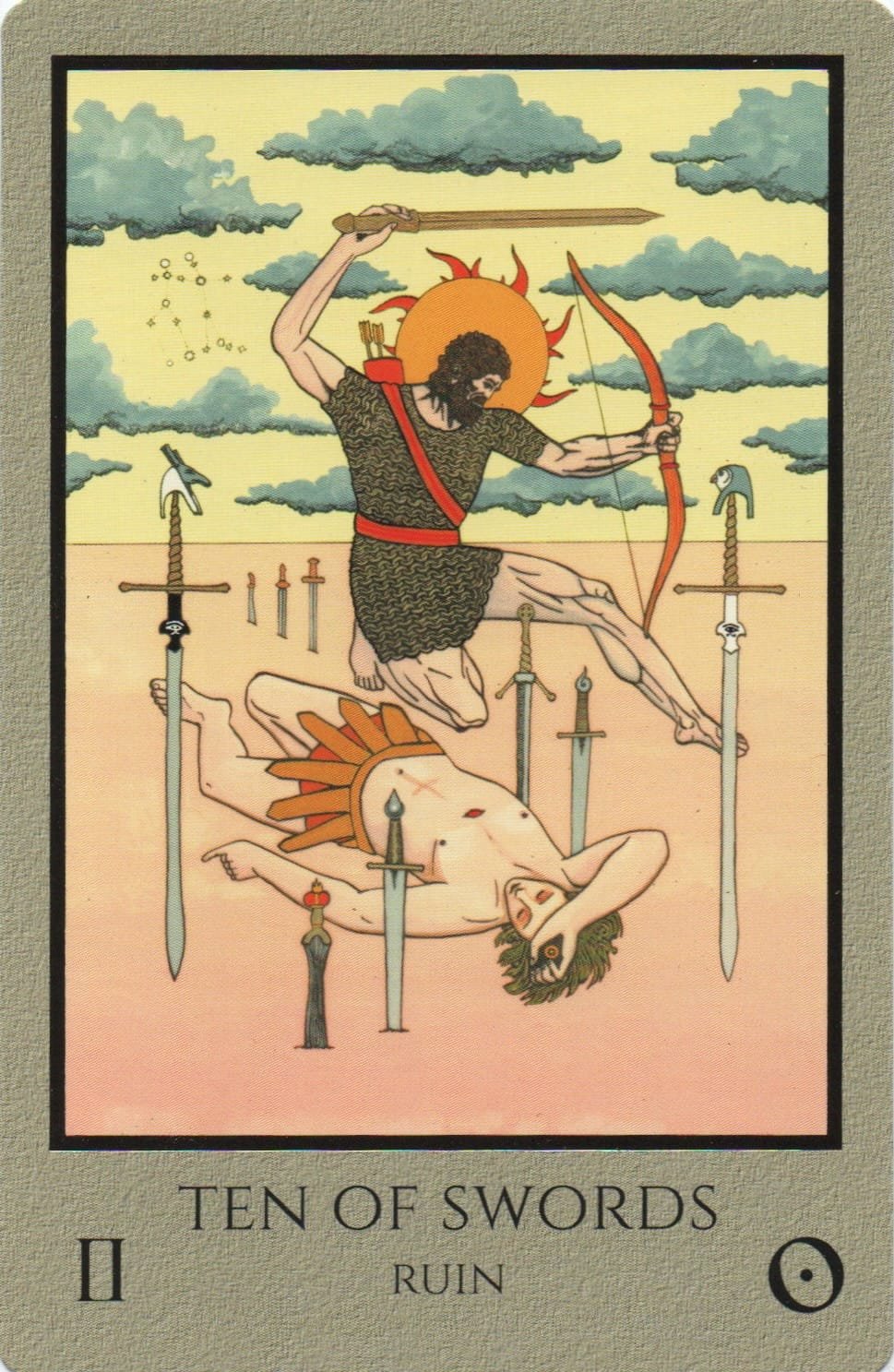 10 of Swords - Ruin - Telos Tarot
