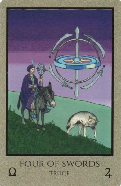 4 of Swords - Truce - Telos Tarot