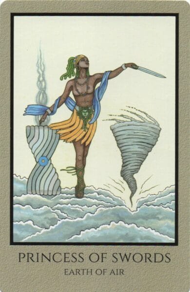 Princess of Swords - Telos Tarot