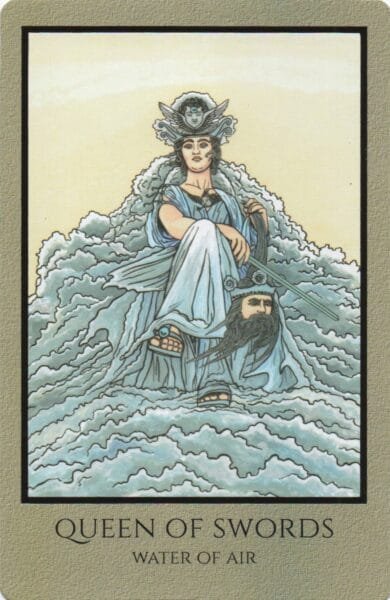 Queen of Swords - Telos Tarot