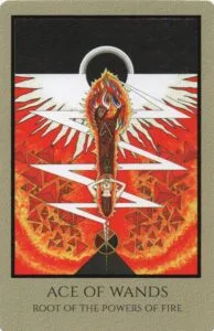 2-3-4 of Cups - Venus-Mercury-Moon in Cancer Decans - Exploring Emotional Security - 51 Ace of Wands - Root of the Powers of Fire - Telos Tarot