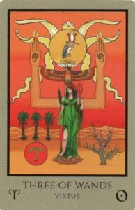 3 of Wands - Telos Tarot