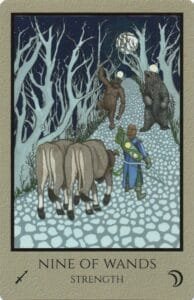 9 of Wands - Strength - Telos Tarot