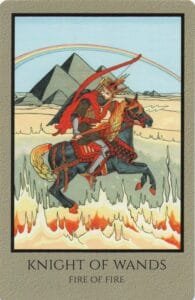 Knight of Wands - Telos Tarot