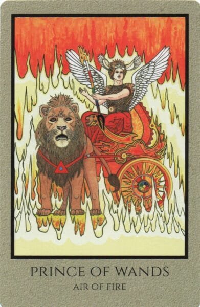 2-3-4 of Cups - Venus-Mercury-Moon in Cancer Decans - Exploring Emotional Security - 64 Prince of Wands - Telos Tarot