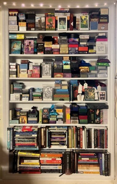 About Me - 3 Tarot Deck Collection Shelf