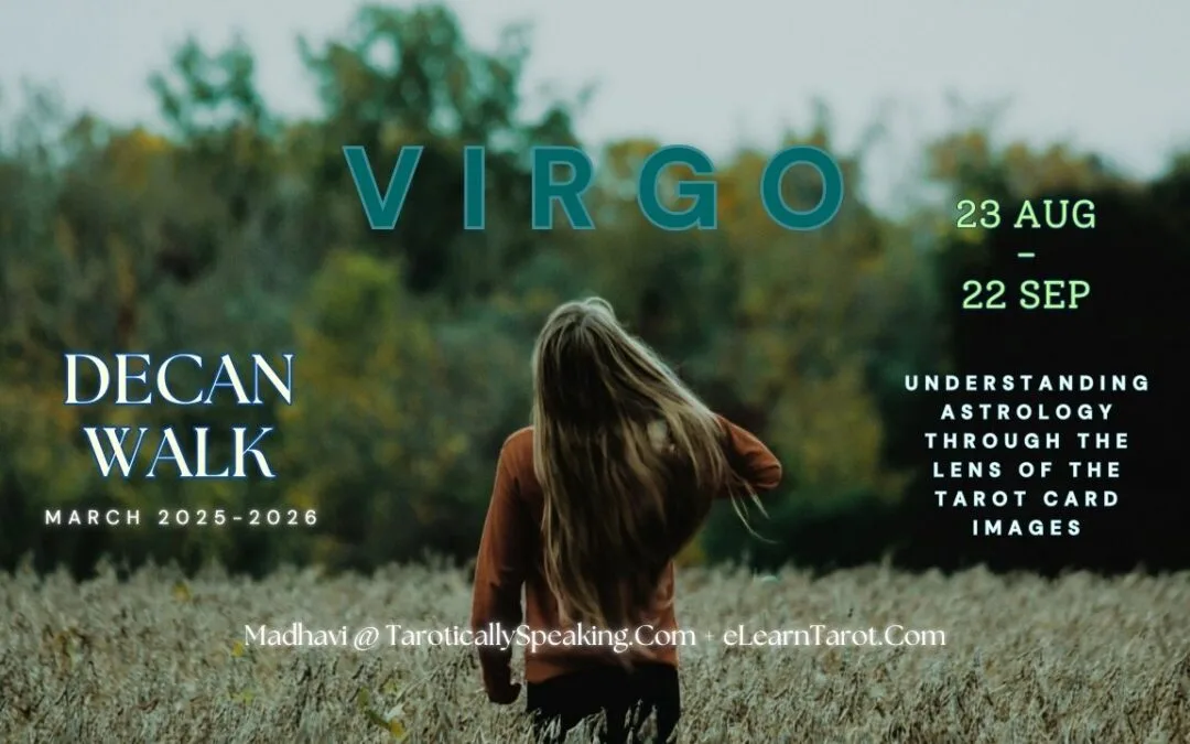 8-9-10 of Pentacles: Sun-Venus-Mercury in Virgo Decans: Discernment Materialized