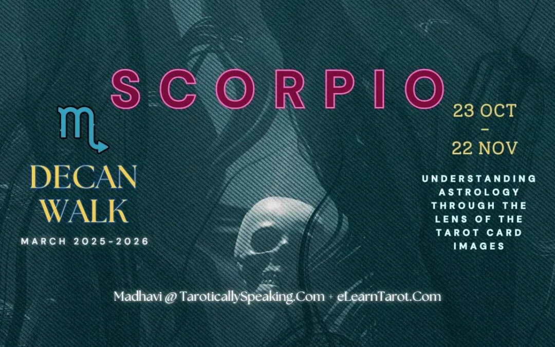 5-6-7 of Cups: Mars-Sun-Venus in Scorpio Decans: Murky Deep Dive