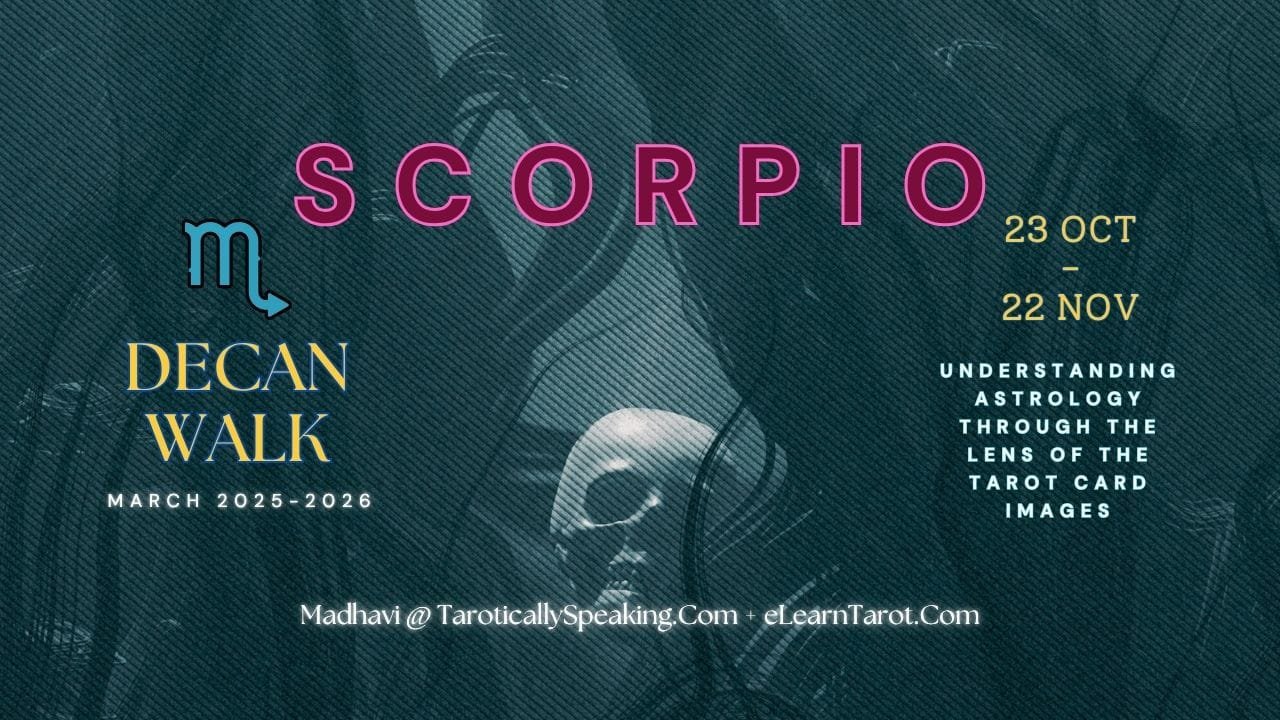 5-6-7 of Cups: Mars-Sun-Venus in Scorpio Decans: Murky Deep Dive