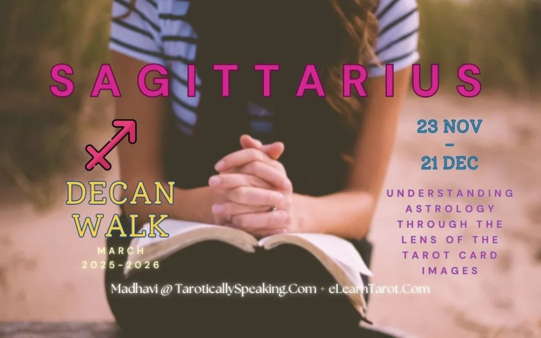 8-9-10 of Wands: Mercury-Moon-Saturn in Sagittarius Decans: Philosophy of Adventure