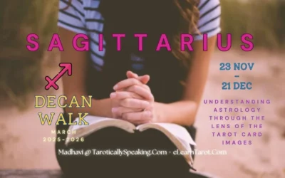 8-9-10 of Wands: Mercury-Moon-Saturn in Sagittarius Decans: Philosophy of Adventure